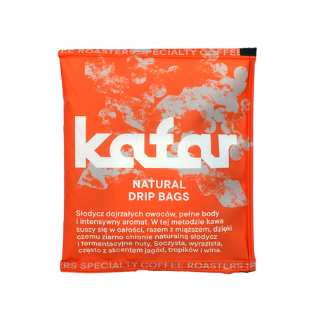 Kafar - kawa w saszetkach NATURAL Filter Drip Bag - 1 saszetka 12 g