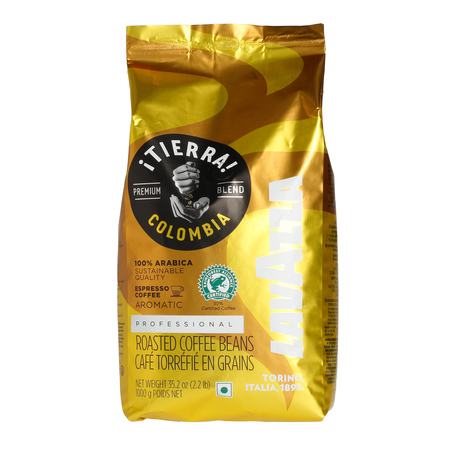 Lavazza - kawa ziarnista Tierra Columbia - 100% Arabica 1 kg
