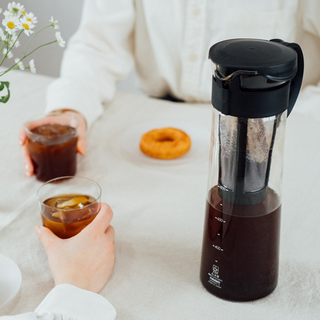 Hario - zaparzacz do cold brew Mizudashi Coffee Pot 1l czarny - obrazek 5