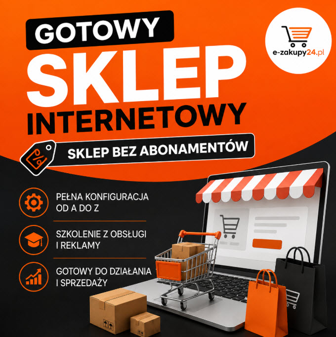 GOTOWY SKLEP INTERNETOWY / ROBOTY SPRZĄTAJĄCE + ZAMÓWIENIA